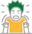 icon image of a frustrated person